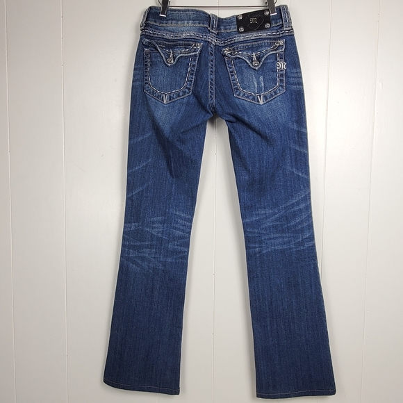 Miss Me boot cut jeans JPW5078-4 size 28 - Picture 3 of 13